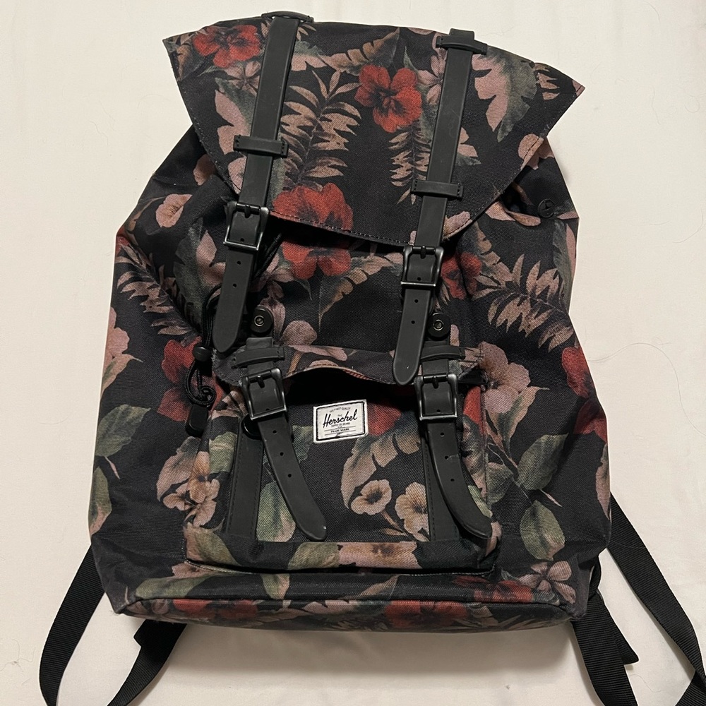 Herschel floral backpack